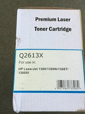 Non-OEM Premium Laser Cartridge for HP Q2613X 13X LaserJet 1300 1300n 1300xi NEW